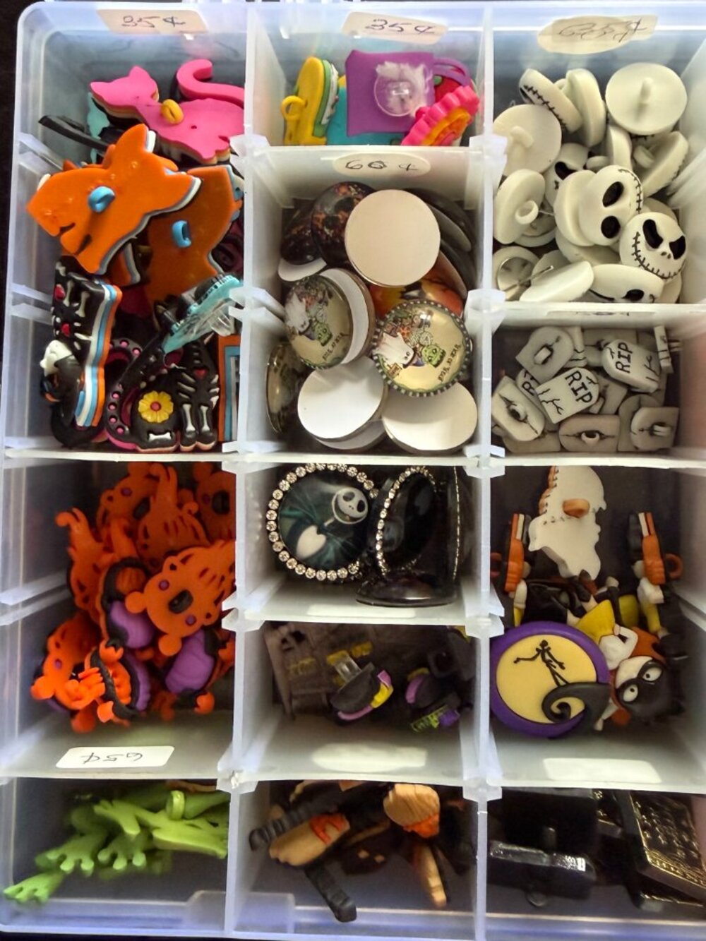 Halloween/Fun Monster Craft Resin/Polymer ‘Button Charms’ - Picture 5 of 6